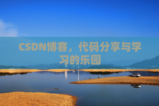 CSDN博客，代码分享与学习的乐园